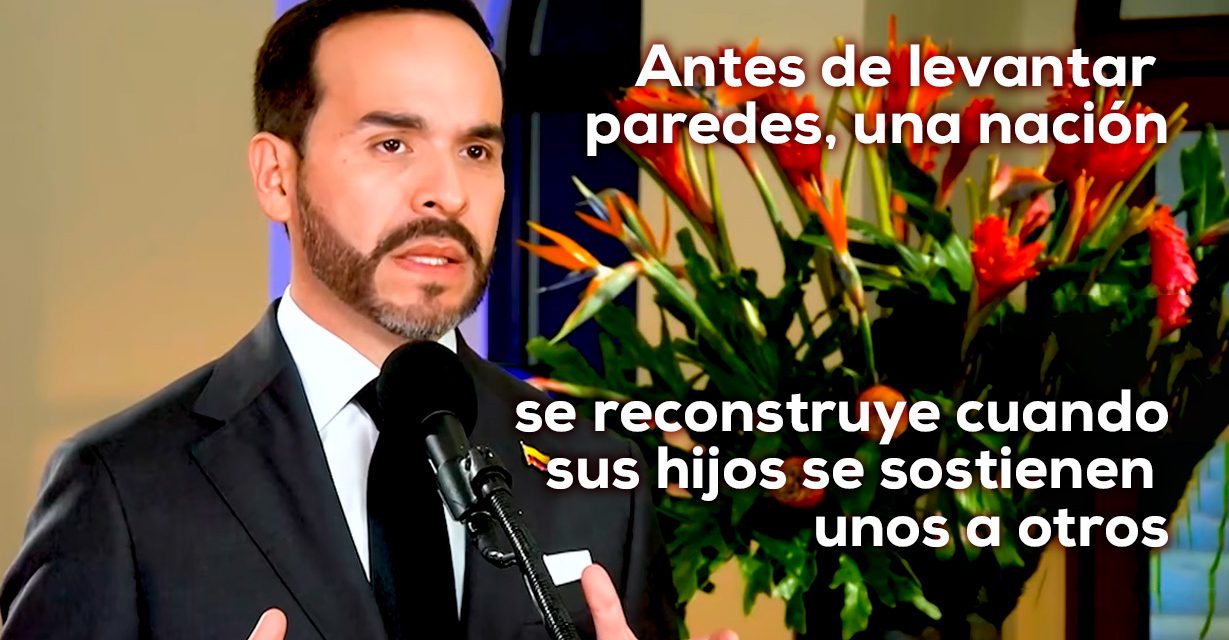 Vamos a reconstruir juntos a Colombia