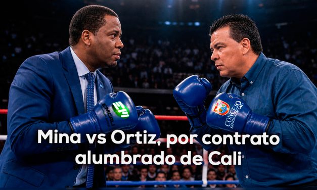 Alumbrado público de Emcali,  en el ring