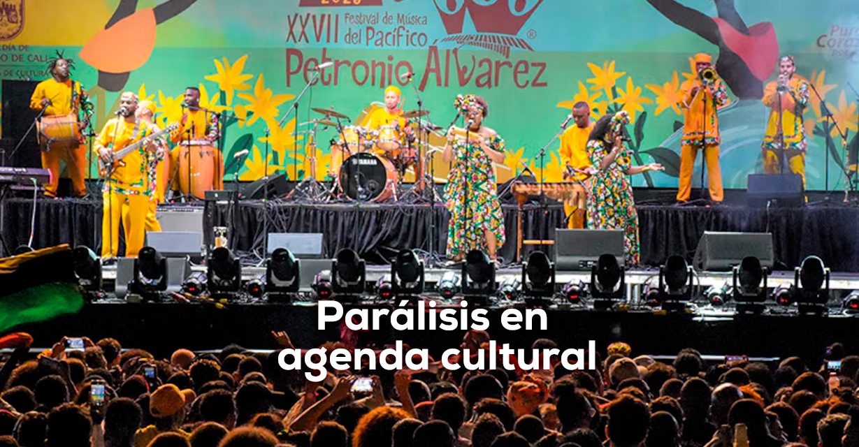 El Petronio Álvarez y la parálisis de la agenda cultural