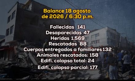 Terremoto en Cali: 141 fallecidos y 1.569 heridos