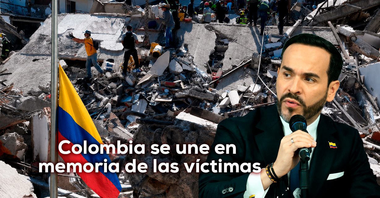 Colombia decreta tres días de duelo por víctimas del terremoto