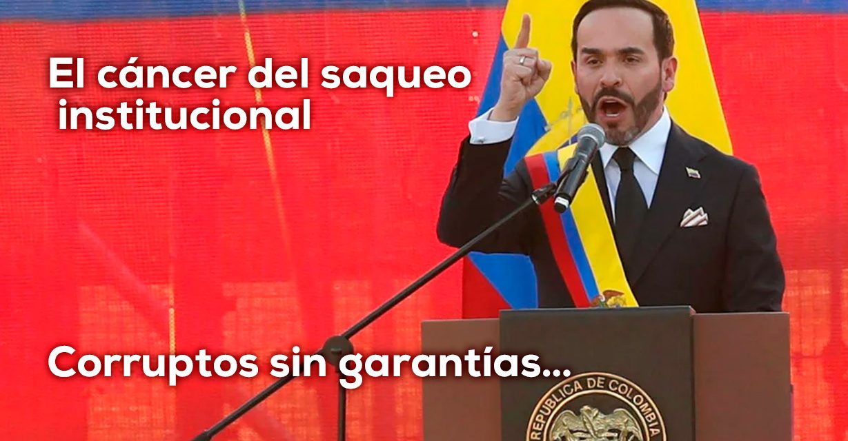 Tolerancia cero contra la corrupción y narcotráfico: El tigre