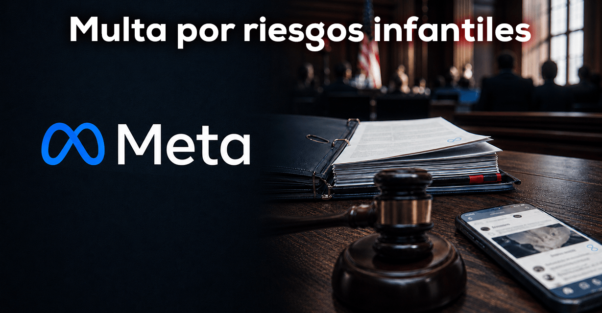 Meta deberá pagar US$567 millones por daños a menores