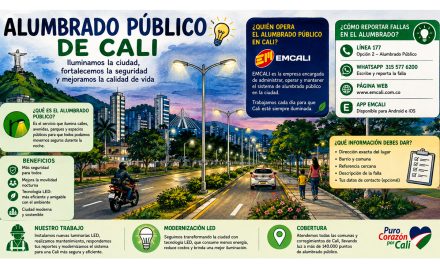 Cali se ilumina: alumbrado público, tecnología LED y seguridad para las calles de la ciudad
