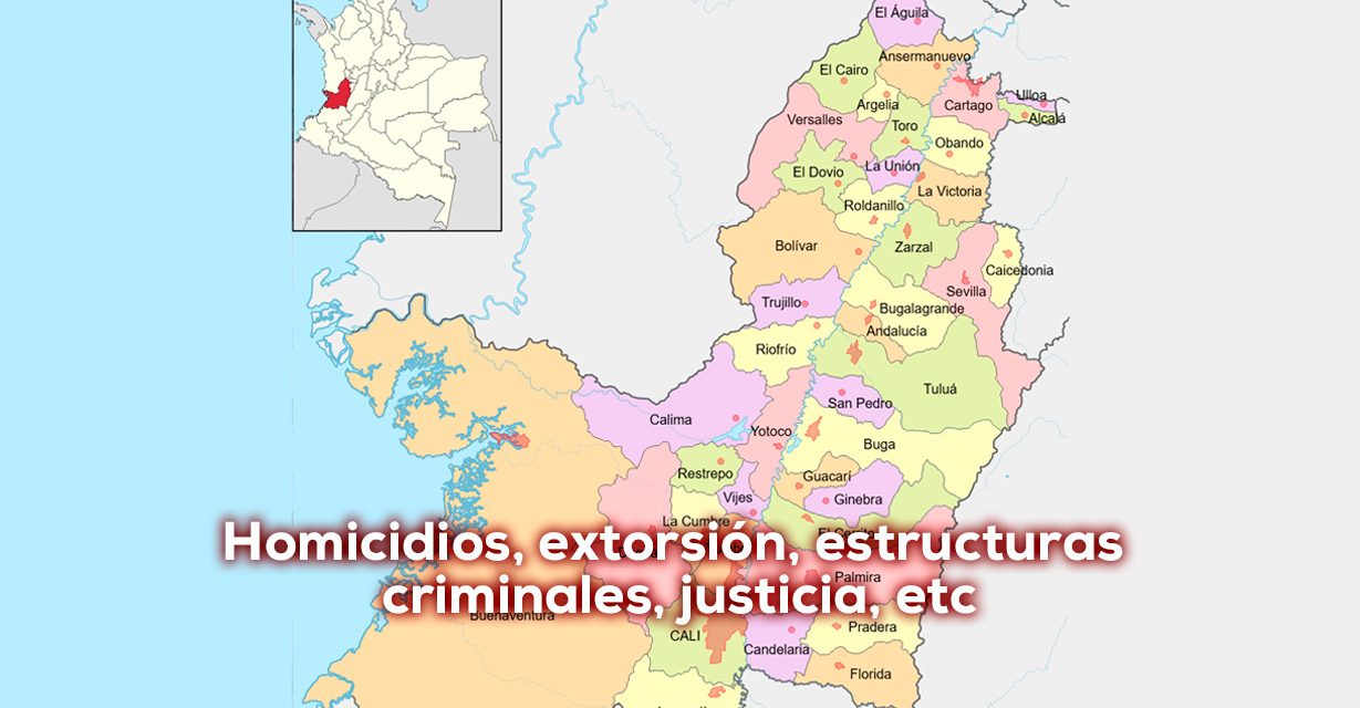 Valle del Cauca: radiografía de la seguridad en 2026
