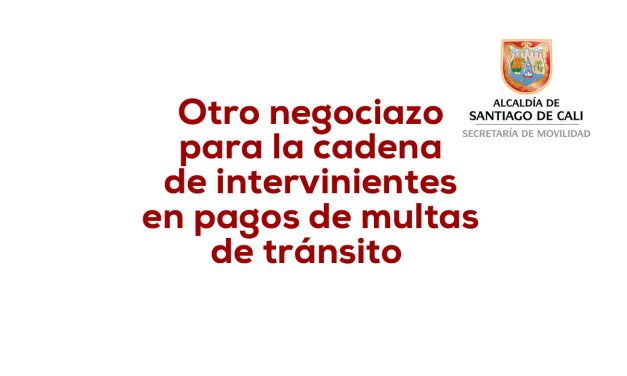 Comparendos que generan cambio de infractor de movilidad
