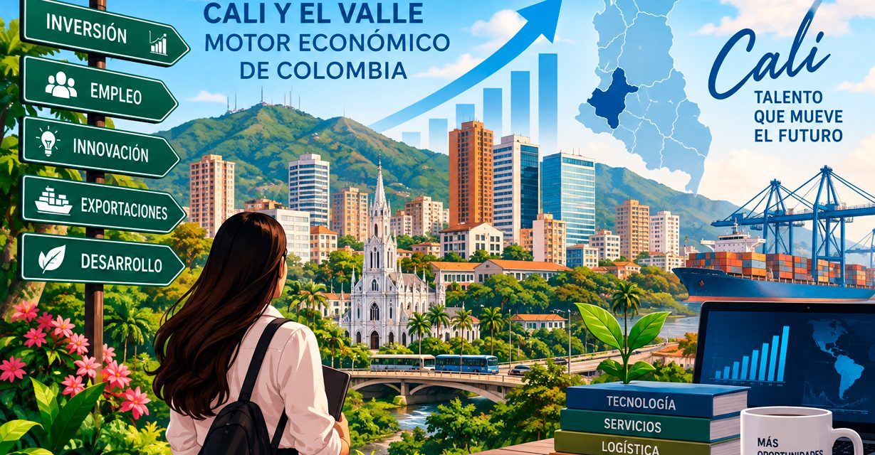Cali y el Valle sostienen su peso económico: PIB supera los $180 billones y la inversión extranjera mantiene el impulso