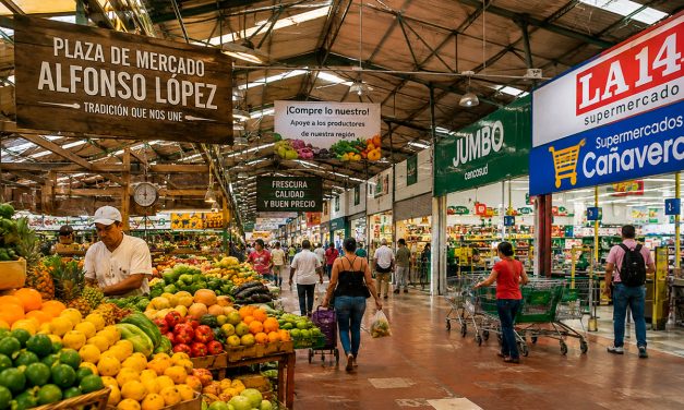 El corazón comercial y alimentario de Cali