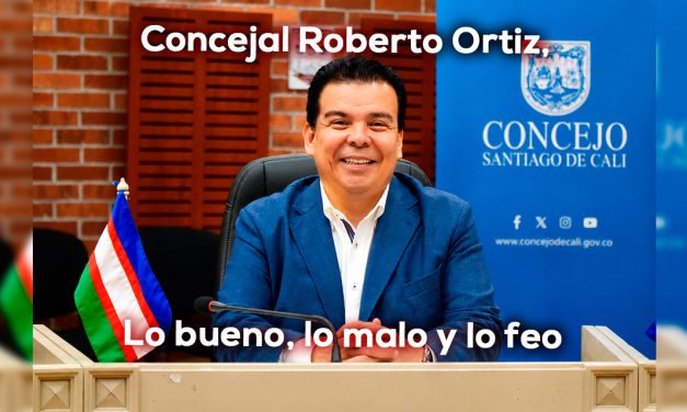 Candidato conocido por Cali , chontico, sin interpretar las mayorías ciudadanas