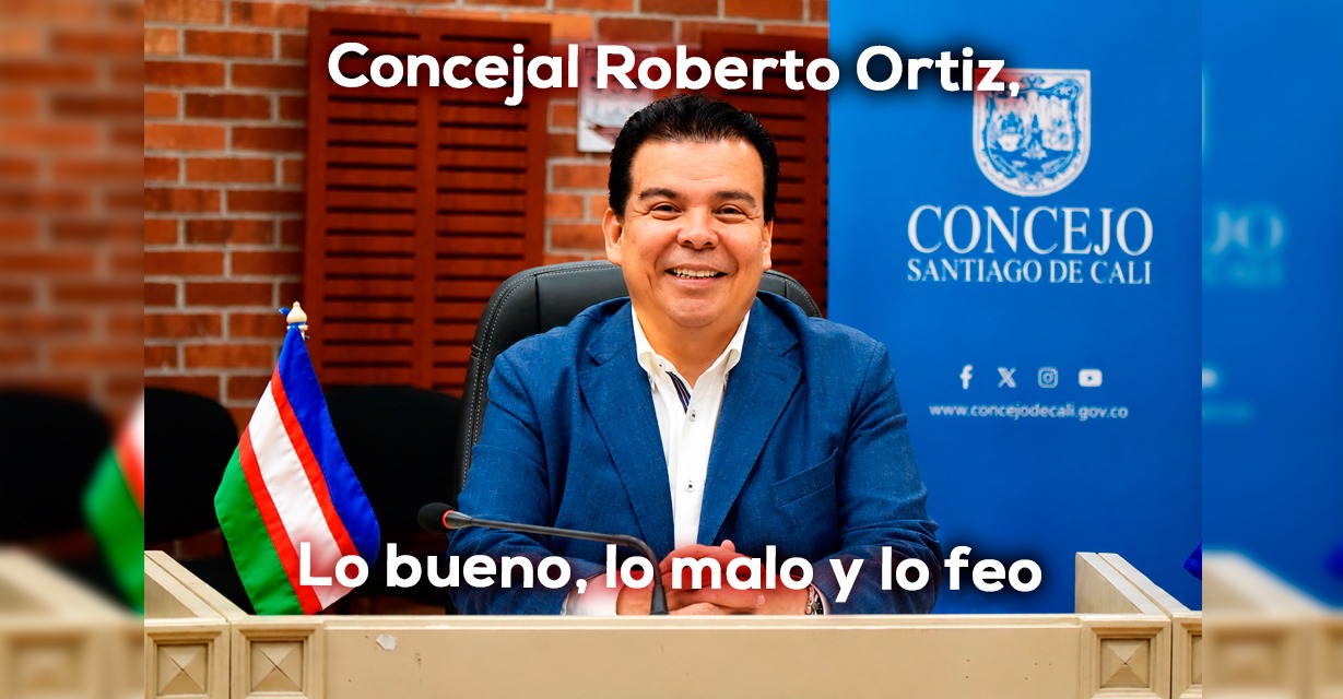 Candidato conocido por Cali , chontico, sin interpretar las mayorías ciudadanas