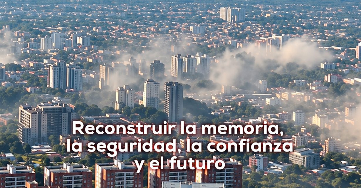 La reconstrucción después del terremoto