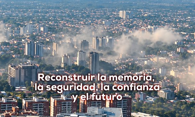 La reconstrucción después del terremoto