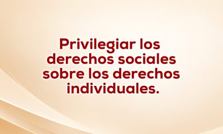 La prevalencia del interés general