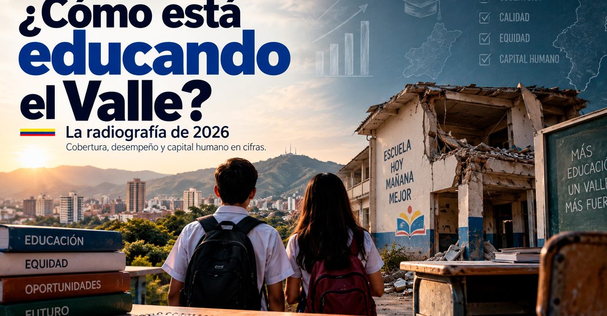¿Cómo está educando el Valle? La radiografía de 2026
