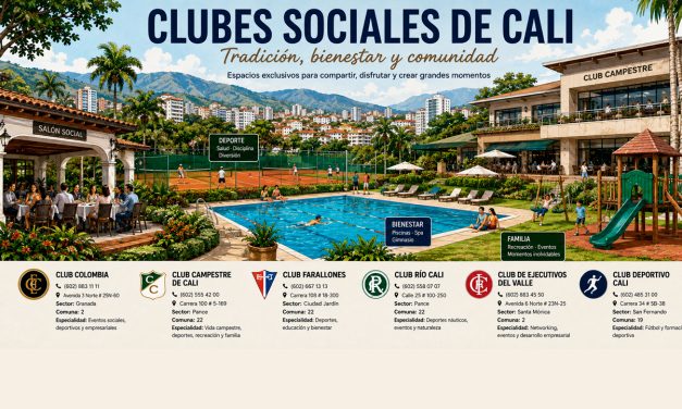 Cali en sociedad: los clubes donde se encuentran deporte, cultura, negocios y familia