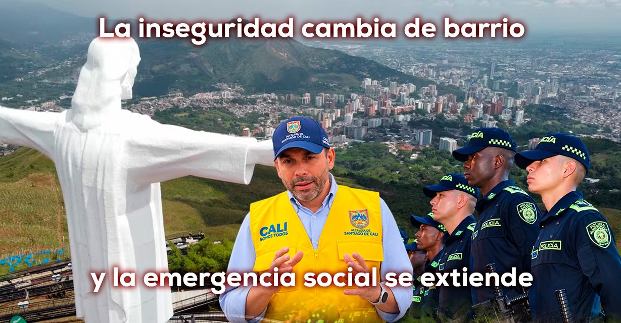 Cali recupera el centro, pero desplaza la crisis