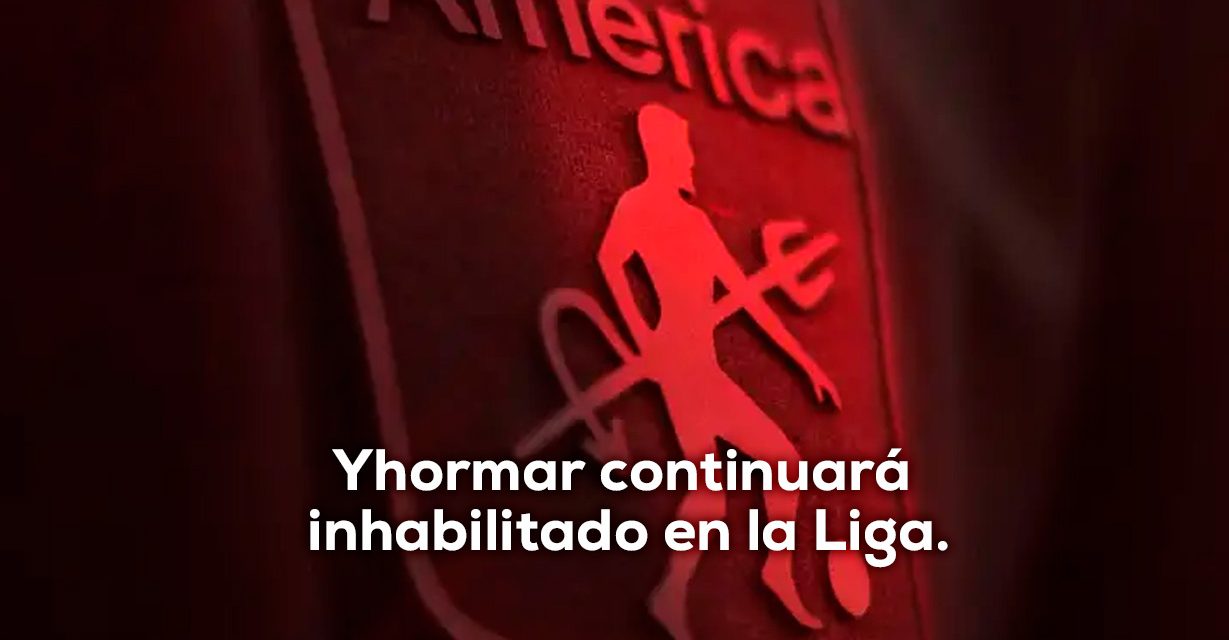América recibe golpe judicial