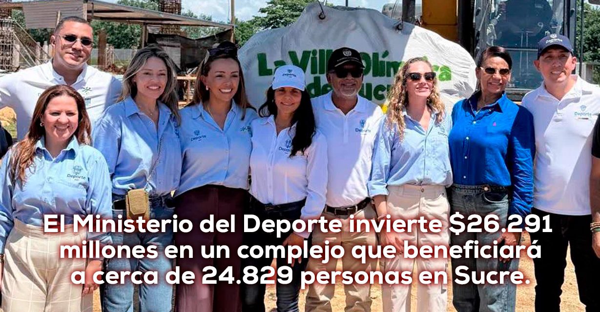 Tolú inicia la construcción de 2a fase -Villa Olímpica /Juegos Nacionales 2027
