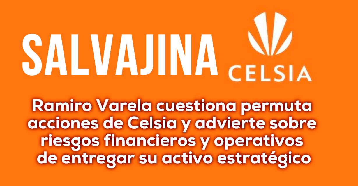Salvajina no puede comprarse con la joya de la corona de EMCALI