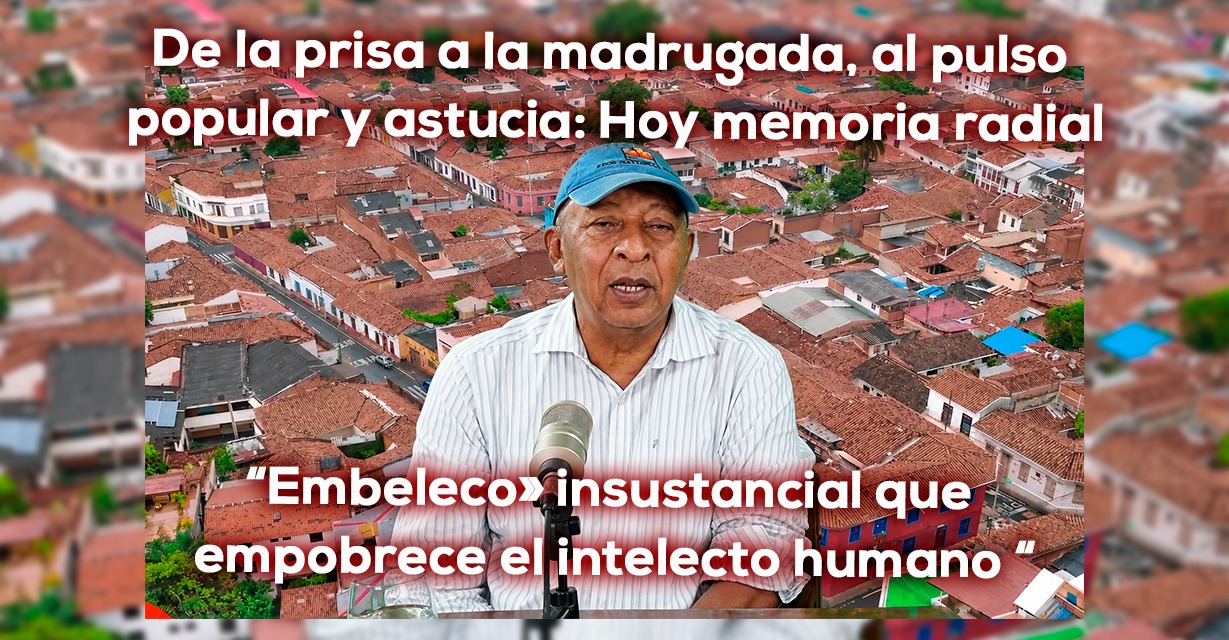Álvaro Miguel Mina: 4 décadas del periodismo con esparpajo