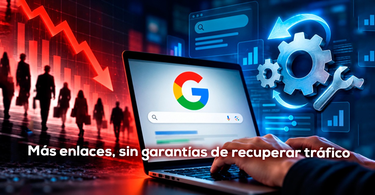 Google reajusta su buscador ante la caída de visitas
