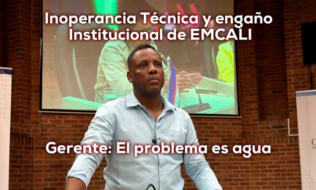 Crisis absoluta de agua en la Ladera de Cali: Roger en el Concejo