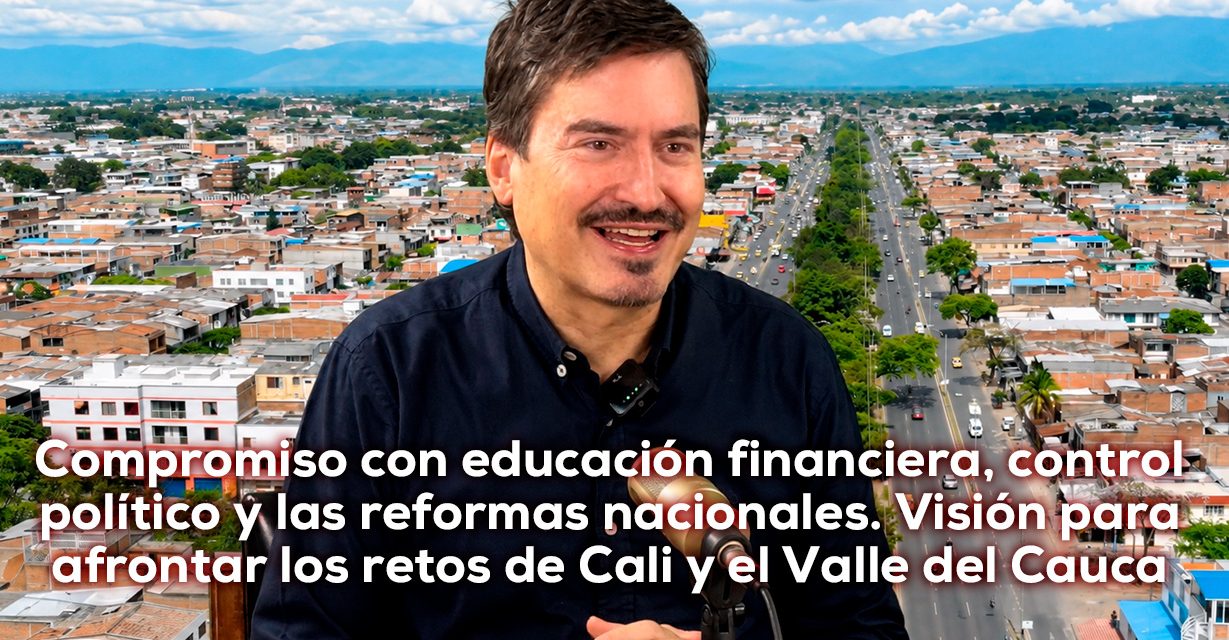 Congresista con agenda económica y trayectoria: Santiago Castro