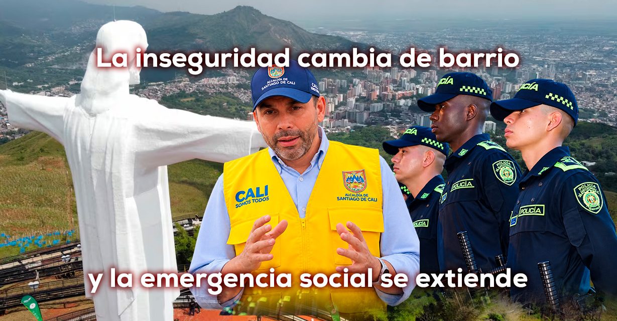 Cali recupera el centro, pero desplaza la crisis